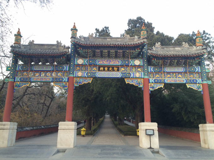 入冬后参观北京植物园